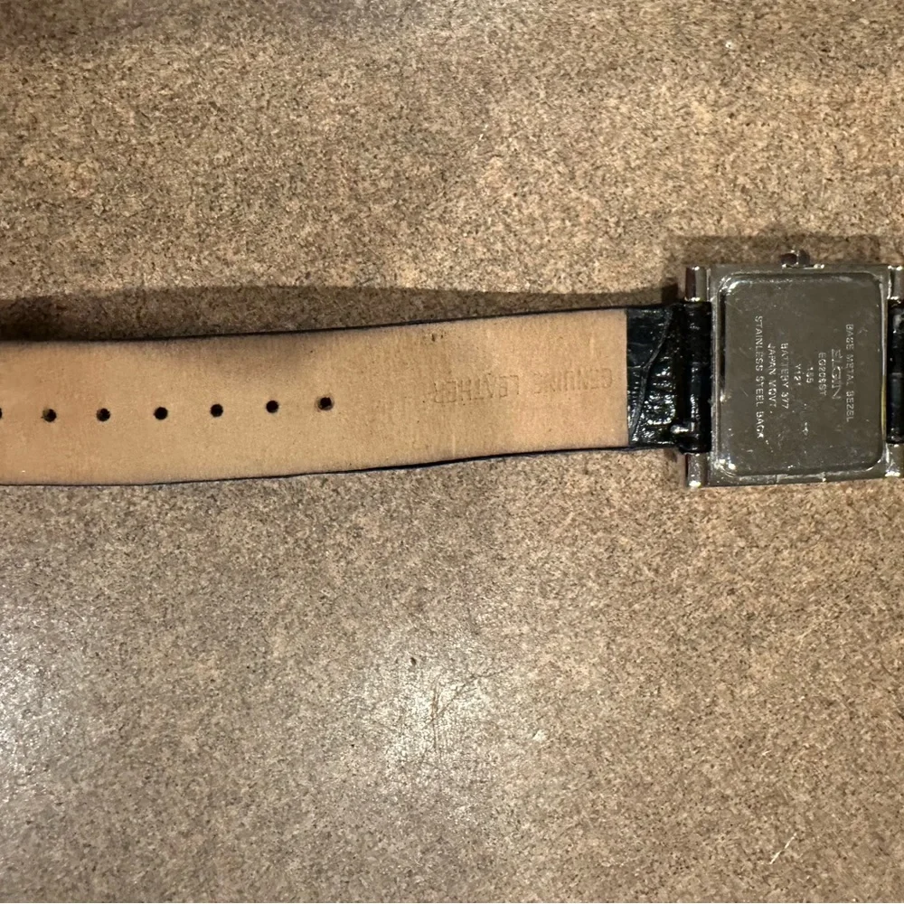 Elgin watch with mother of pearl face